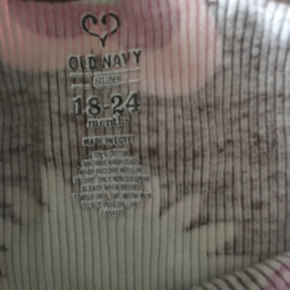 Old Navy Floral girls top - Picture 6 of 6